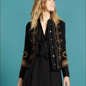 NWT Boden ICONS Lilian Embroidered Military Jacket